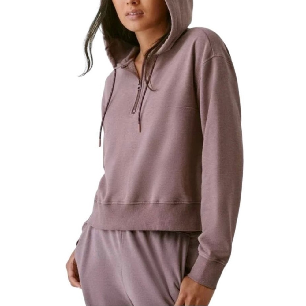 Bass Outdoor Women’s Hibernate Half Zip Hoodie -‎ Flint L $49.00